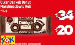 ÜLKER DANKEK DONUT MARSHMALLOWLU KEK